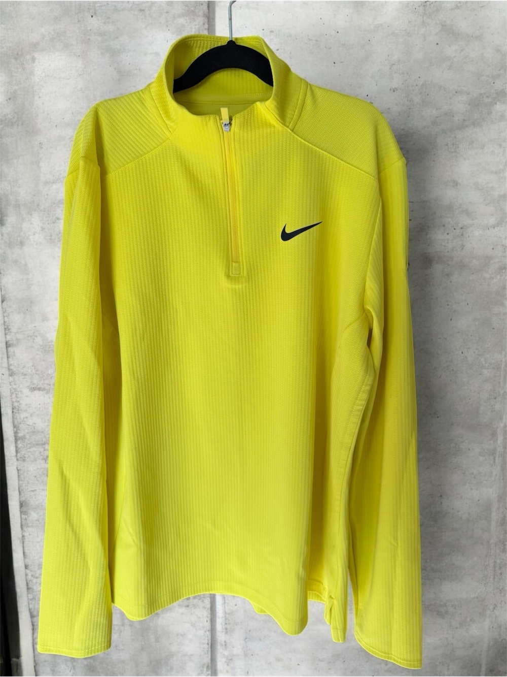 Nike Yellow Women's Golf Quarter-Zip Pullover